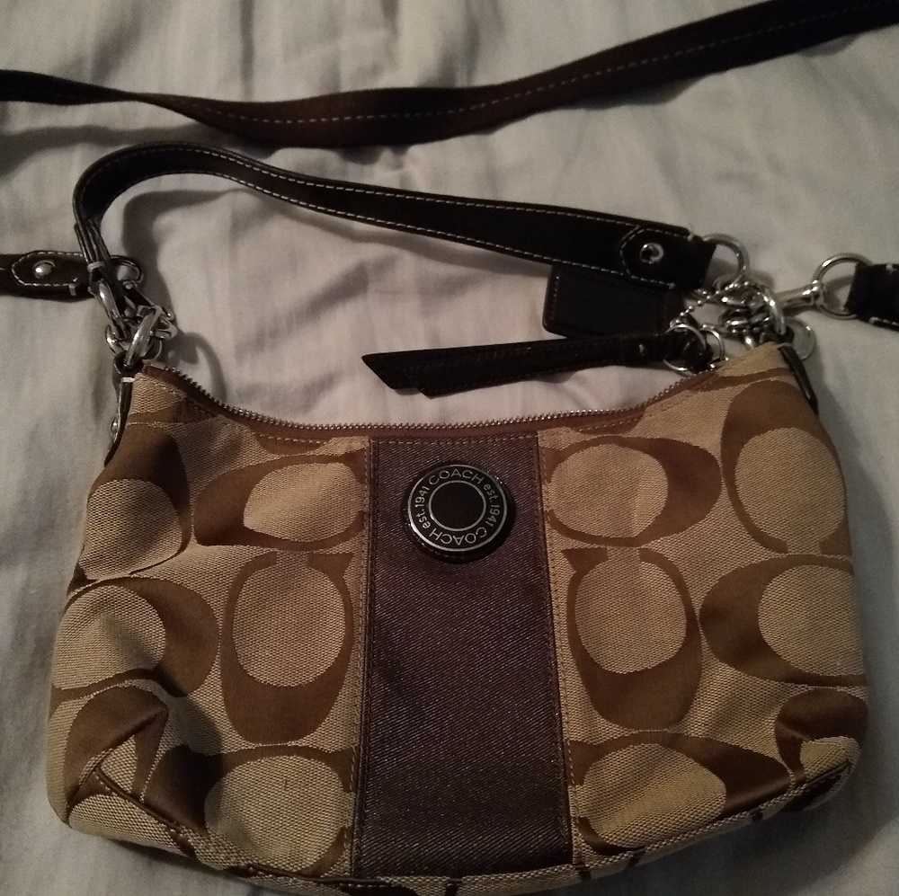 Coach Small Brown Hobo